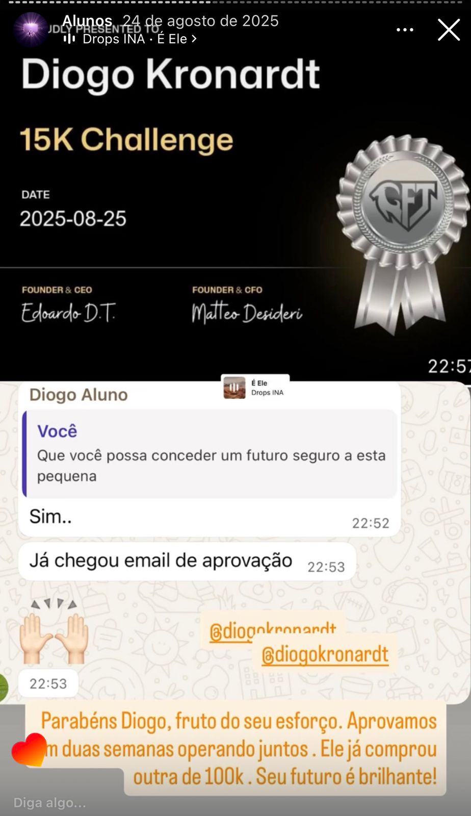 Aluno aprovado 7